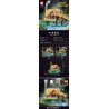 DK 6035 Dwarf Watermill Xếp hình lắp ráp ghép mô hình nhà máy nước lùn