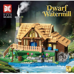 DK 6035 Dwarf Watermill Xếp hình lắp ráp ghép mô hình nhà máy nước lùn
