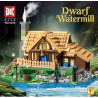 DK 6035 Dwarf Watermill Xếp hình lắp ráp ghép mô hình nhà máy nước lùn
