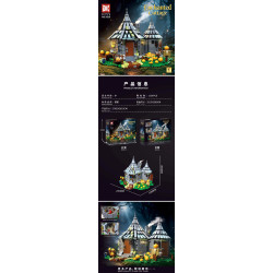 DK 6036 Enchanted Cottage Xếp hình lắp ráp ghép mô hình túp lều ma thuật