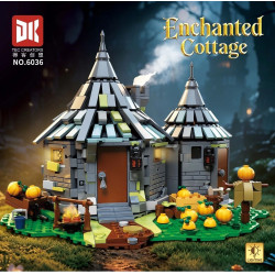 DK 6036 Enchanted Cottage Xếp hình lắp ráp ghép mô hình túp lều ma thuật