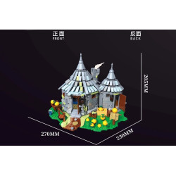 DK 6036 Enchanted Cottage Xếp hình lắp ráp ghép mô hình túp lều ma thuật
