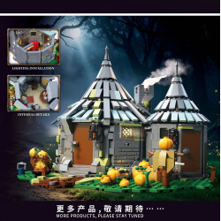 DK 6036 Enchanted Cottage Xếp hình lắp ráp ghép mô hình túp lều ma thuật