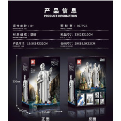 DK 6038 The Realm of Magic Right King Xếp hình lắp ráp ghép mô hình Đúng Vua của Vương quốc Phép thuật