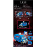 DK 7085 Stranger Bus Xếp hình lắp ráp ghép mô hình xe buýt lạ