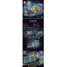 DK 80034 Magic Roller Coaster Xếp hình lắp ráp ghép mô hình Tàu lượn lâu đài ma thuật