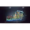DK 80034 Magic Roller Coaster Xếp hình lắp ráp ghép mô hình Tàu lượn lâu đài ma thuật