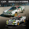 CaDA DoubleE C51066 Lancia Stratos HF Xếp hình lắp ráp ghép mô hình Xe đua Lancia Stratos HF 1:20