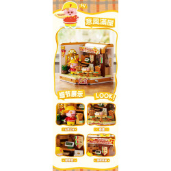 inbrixx 888002 Xếp hình lắp ráp ghép mô hình Sự nghiệp của McDull: Học viện hoa