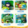 inbrixx 888002 Xếp hình lắp ráp ghép mô hình Sự nghiệp của McDull: Học viện hoa