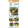 inbrixx 888002 Xếp hình lắp ráp ghép mô hình Sự nghiệp của McDull: Học viện hoa