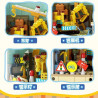 inbrixx 888002 Xếp hình lắp ráp ghép mô hình Sự nghiệp của McDull: Học viện hoa
