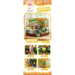 inbrixx 888005 Xếp hình lắp ráp ghép mô hình Sự nghiệp của McDull: Lĩnh vực vui nhộn
