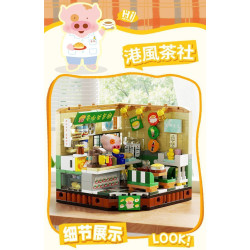 inbrixx 888005 Xếp hình lắp ráp ghép mô hình Sự nghiệp của McDull: Lĩnh vực vui nhộn