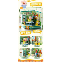inbrixx 888005 Xếp hình lắp ráp ghép mô hình Sự nghiệp của McDull: Lĩnh vực vui nhộn