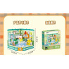 inbrixx 888006 Xếp hình lắp ráp ghép mô hình Sự nghiệp của McDull: Nhật ký chuyển gạch