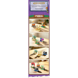GUDI 60038 Xếp hình lắp ráp ghép mô hình Plants vs. Zombies: Minifigure Blind Box Tập 9