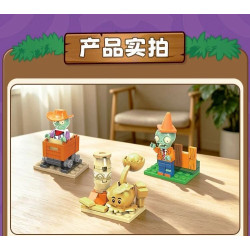 GUDI 60038 Xếp hình lắp ráp ghép mô hình Plants vs. Zombies: Minifigure Blind Box Tập 9