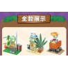 GUDI 60038 Xếp hình lắp ráp ghép mô hình Plants vs. Zombies: Minifigure Blind Box Tập 9