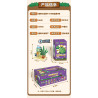 GUDI 60038 Xếp hình lắp ráp ghép mô hình Plants vs. Zombies: Minifigure Blind Box Tập 9