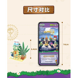 GUDI 60038 Xếp hình lắp ráp ghép mô hình Plants vs. Zombies: Minifigure Blind Box Tập 9