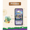 GUDI 60038 Xếp hình lắp ráp ghép mô hình Plants vs. Zombies: Minifigure Blind Box Tập 9