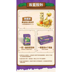 GUDI 60038 Xếp hình lắp ráp ghép mô hình Plants vs. Zombies: Minifigure Blind Box Tập 9