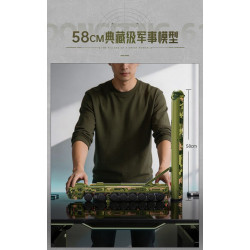 Keeppley 23052 Xếp hình lắp ráp ghép mô hình Tên lửa chiến lược liên lục địa Dongfeng-61 phóng từ mặt đất