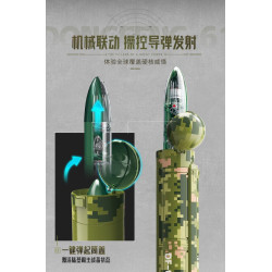Keeppley 23052 Xếp hình lắp ráp ghép mô hình Tên lửa chiến lược liên lục địa Dongfeng-61 phóng từ mặt đất