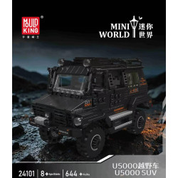 MouldKing 24101 U5000 SUV Xếp hình lắp ráp ghép mô hình Xe địa hình U5000