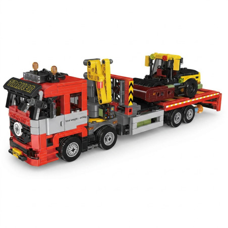 MouldKing 24132 Roadside Rescue Hauler Xếp hình lắp ráp ghép mô hình Xe vận chuyển hỗ trợ bên đường