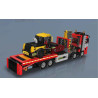 MouldKing 24132 Roadside Rescue Hauler Xếp hình lắp ráp ghép mô hình Xe vận chuyển hỗ trợ bên đường