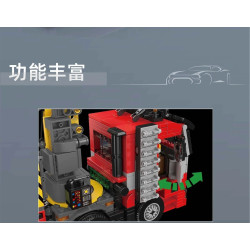 MouldKing 24132 Roadside Rescue Hauler Xếp hình lắp ráp ghép mô hình Xe vận chuyển hỗ trợ bên đường