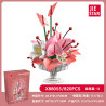 JIESTAR X88055 Xếp hình lắp ráp ghép mô hình Những bó hoa nở đầy tình cảm