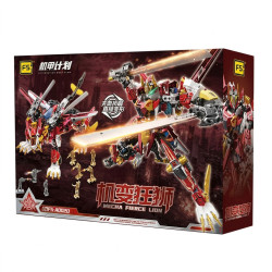 F5 FS-A0020 Xếp hình lắp ráp ghép mô hình Dự án Mecha: Biến đổi Mecha thành Sư tử điên