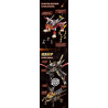 F5 FS-A0021 Xếp hình lắp ráp ghép mô hình Kế hoạch Mecha: Mecha biến thành bộ giáp bí ẩn