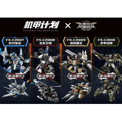 F5 FS-A0021 Xếp hình lắp ráp ghép mô hình Kế hoạch Mecha: Mecha biến thành bộ giáp bí ẩn