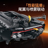 GULY 10663 Xếp hình lắp ráp ghép mô hình Rambo Countache mới 1:8