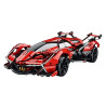 GULY 10659 Xếp hình lắp ráp ghép mô hình Mẫu xe thể thao ý tưởng V12 Lambo 1:8