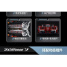 GULY 10659 Xếp hình lắp ráp ghép mô hình Mẫu xe thể thao ý tưởng V12 Lambo 1:8