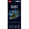 Sluban M38-B1536 Xếp hình lắp ráp ghép mô hình trực thăng vũ trang Apache