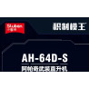 Sluban M38-B1536 Xếp hình lắp ráp ghép mô hình trực thăng vũ trang Apache
