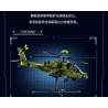 Sluban M38-B1536 Xếp hình lắp ráp ghép mô hình trực thăng vũ trang Apache