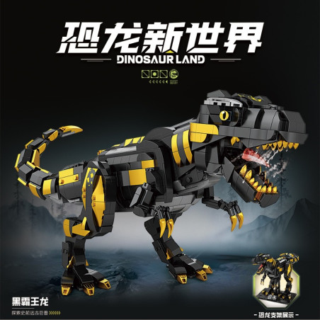 minGDi LEIBAO D013 Xếp hình lắp ráp ghép mô hình Khủng long bạo chúa rex