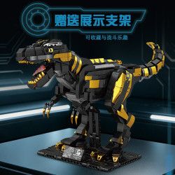 minGDi LEIBAO D013 Xếp hình lắp ráp ghép mô hình Khủng long bạo chúa rex