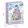 toy generation 36018 Xếp hình lắp ráp ghép mô hình Quán nhỏ dễ thương: Happy Bamboo
