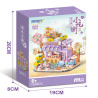 toy generation 36019 Xếp hình lắp ráp ghép mô hình Phố ăn vặt thời thượng mang đậm phong cách Trung Hoa: Guike đông nghịt khách
