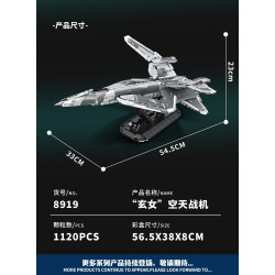 minGDi LEIBAO 8919 Xếp hình lắp ráp ghép mô hình Dự án Nantianmen: Máy bay chiến đấu không gian và không gian Xuânnv