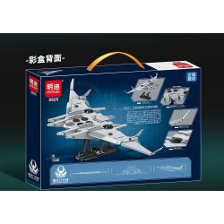 minGDi LEIBAO 8925 Xếp hình lắp ráp ghép mô hình Dự án Nantianmen: Tàu sân bay chiến lược hàng không vũ trụ quy mô lớn Luanniao
