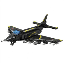 SEMBO 207253 SEMBO 207254 SEMBO 207255 SEMBO 207256 Xếp hình lắp ráp ghép mô hình Máy bay trinh sát SR-71 Blackbird 4 tổ hợp